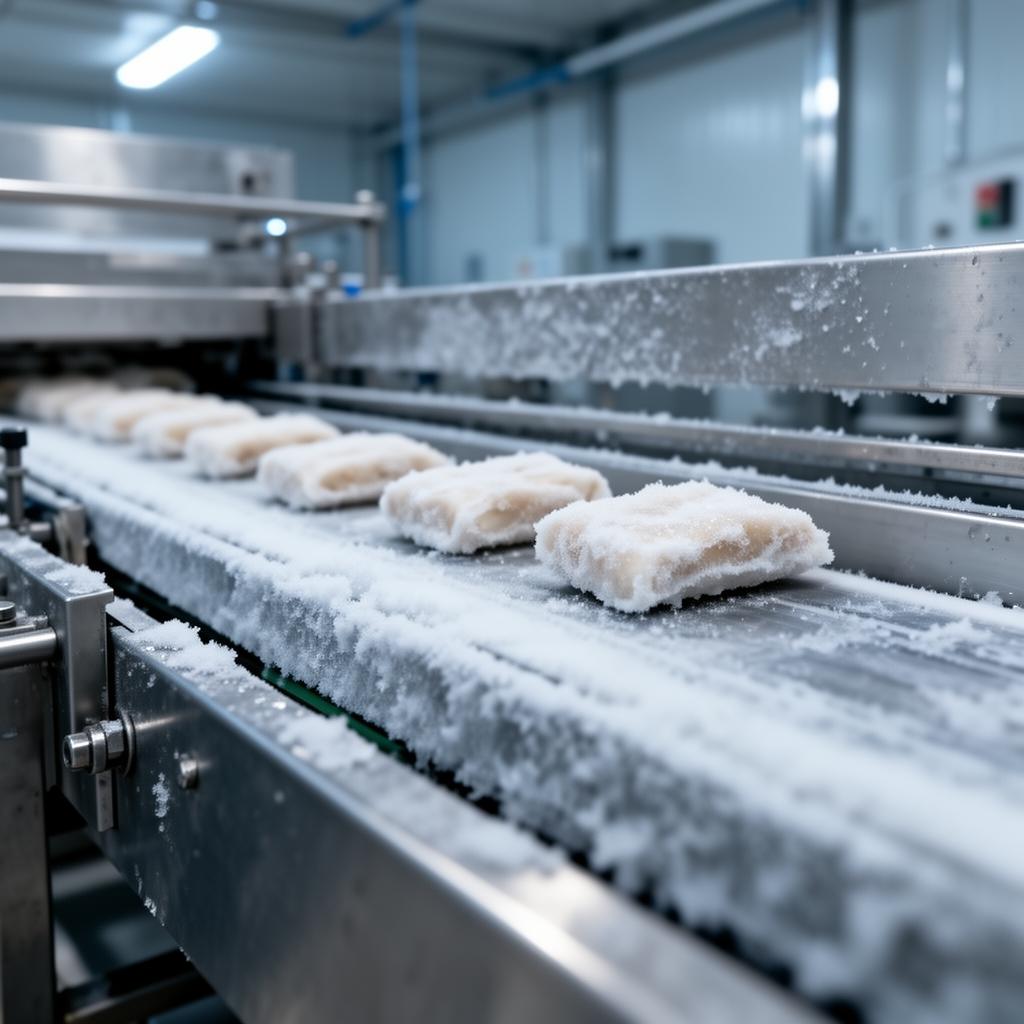 Frozen food production line