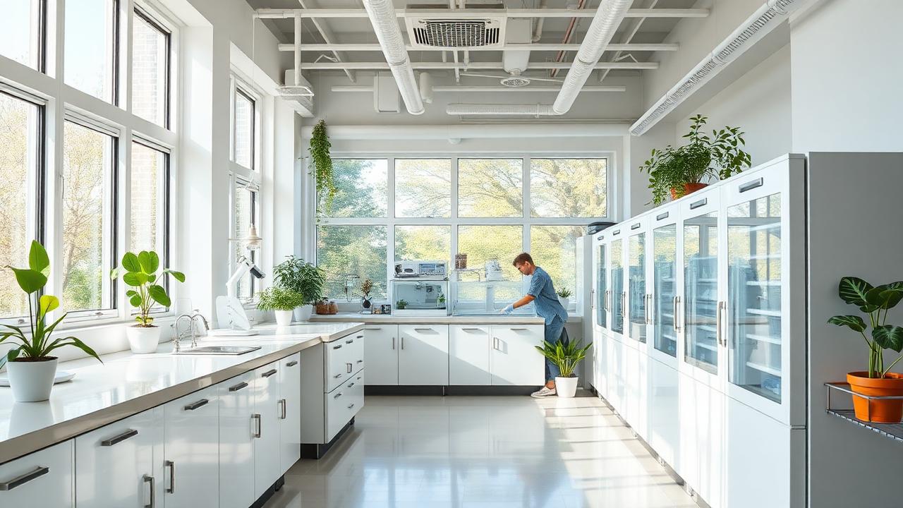 Energy-efficient research laboratory